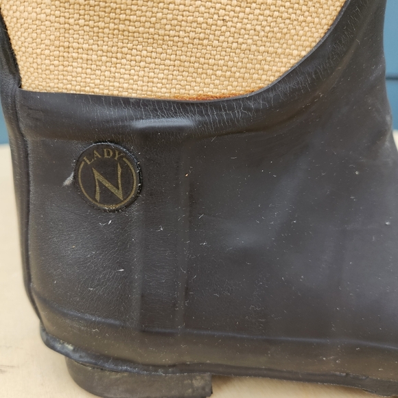 Hunter Women's Regent St James Tweed Wellington Boots - Size 40 - Picture 5 of 15